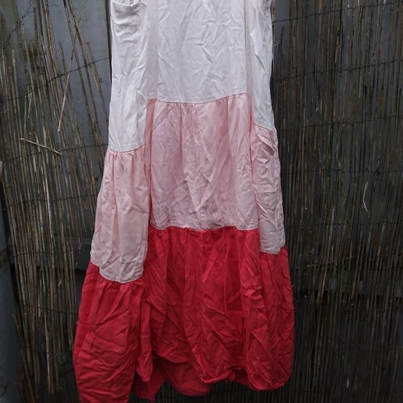 Color Block Sun Dress No Size No Brand - Women - See Measurements - Picture 13 of 14
